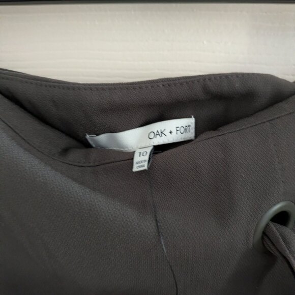 Oak + Fort Grey Skirt Size 10 - Picture 2 of 3